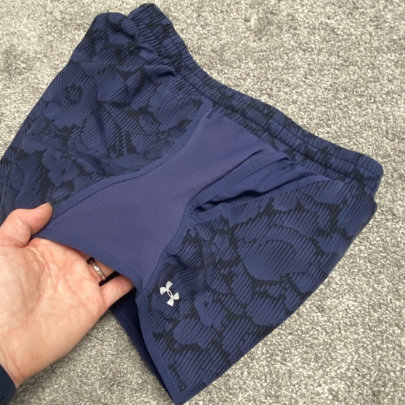 Blue Pattern Under Armour Shorts, S - Picture 5 of 9